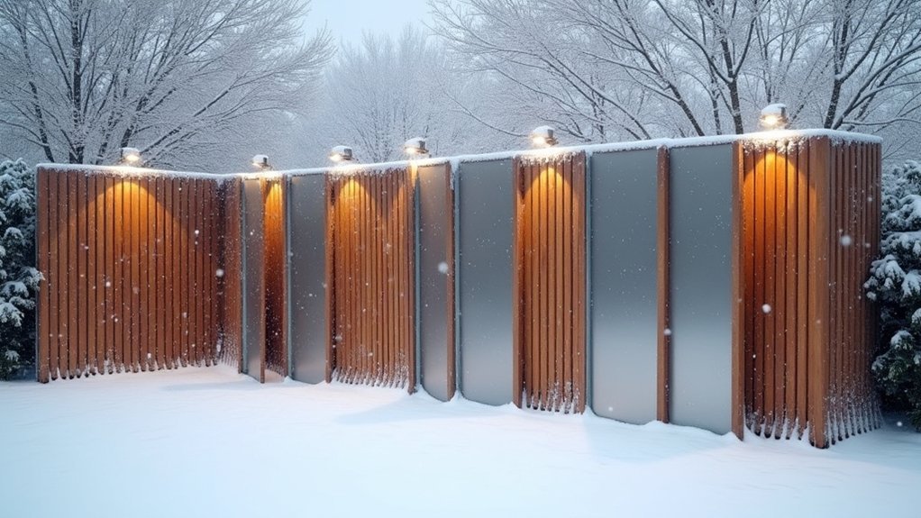 Snow-Proof Garden Screens: 7 Sturdy Options
