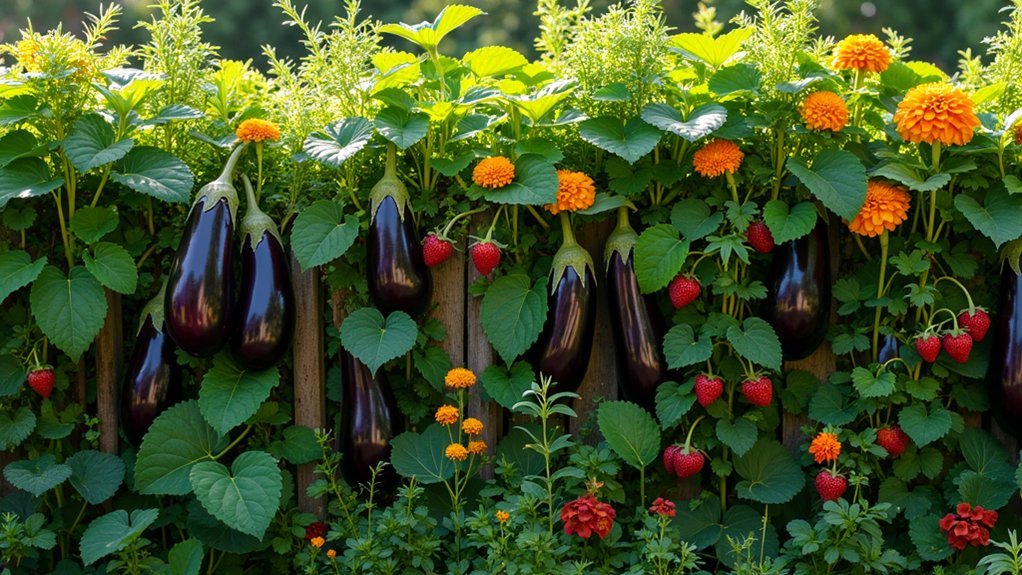edible fence garden design