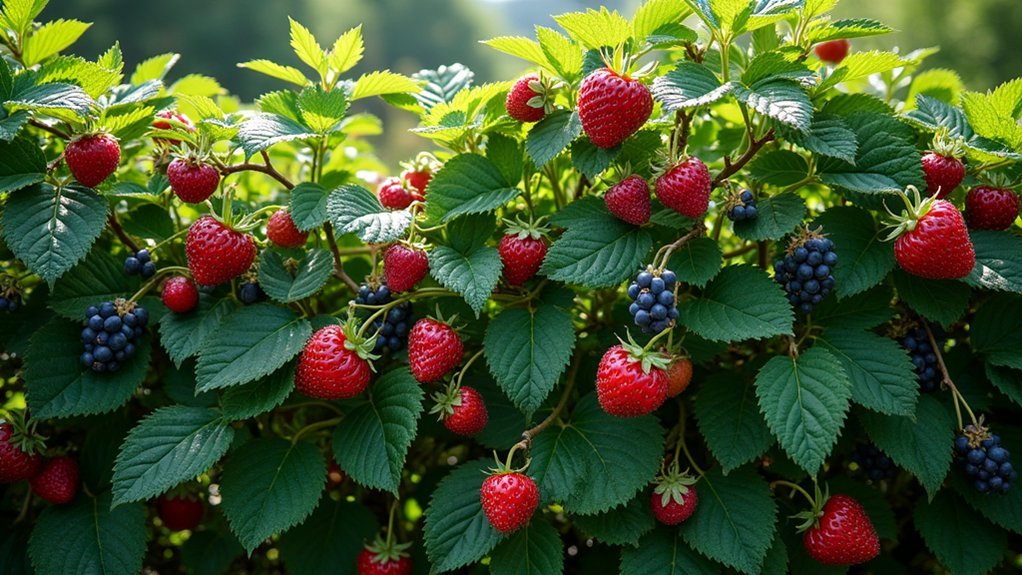 edible privacy berry barriers