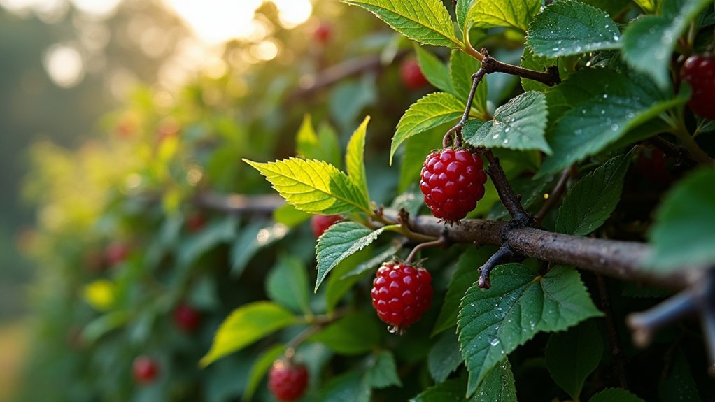 edible thorny hedge security