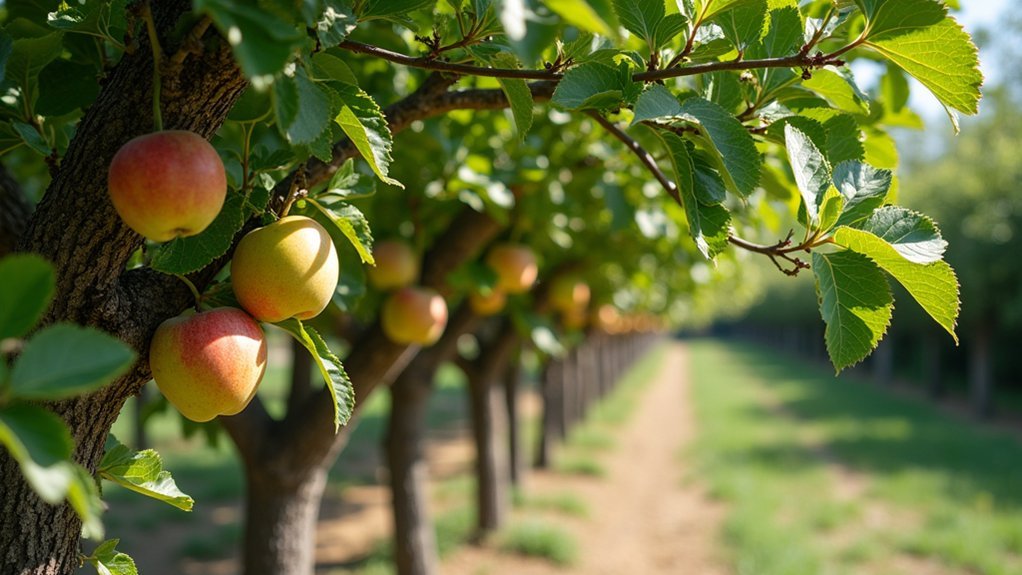espalier fruit tree technique