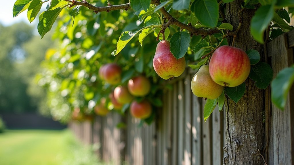 espalier fruit trees for shade