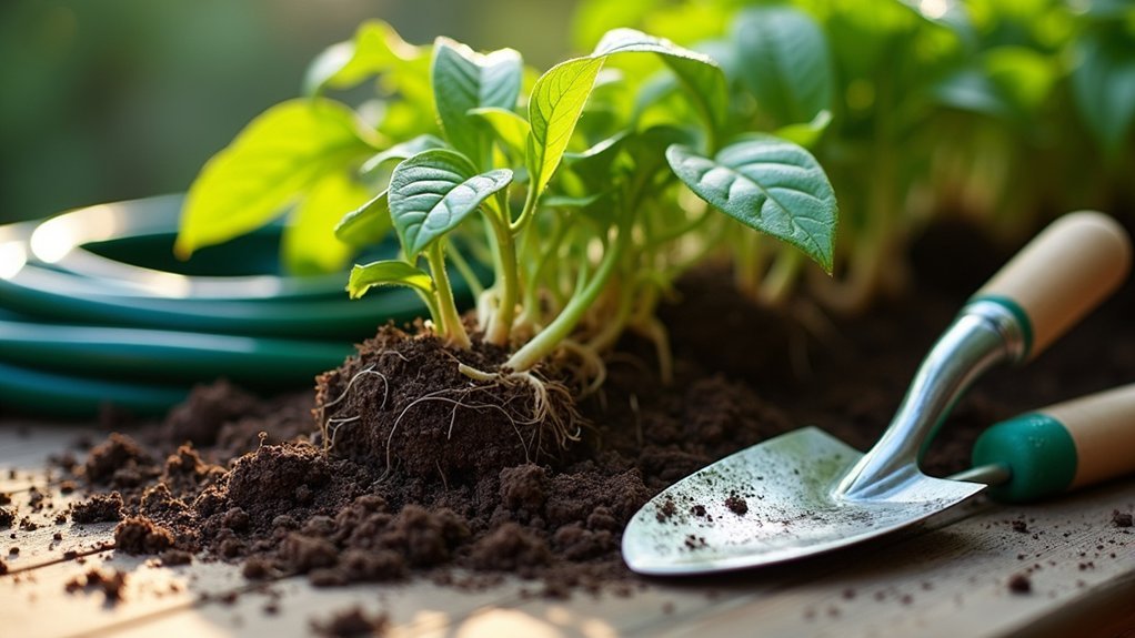 essential hedge planting tools