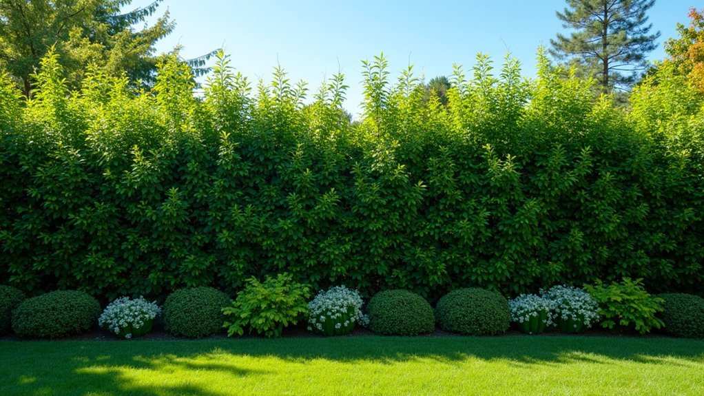 evergreen privacy shrub options