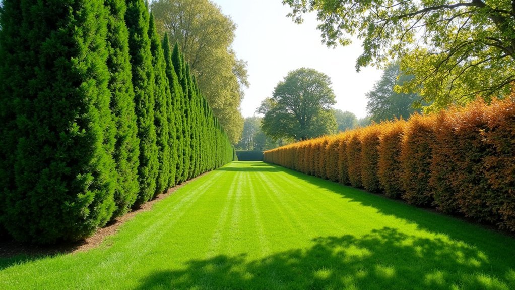 evergreen privacy versus seasonal