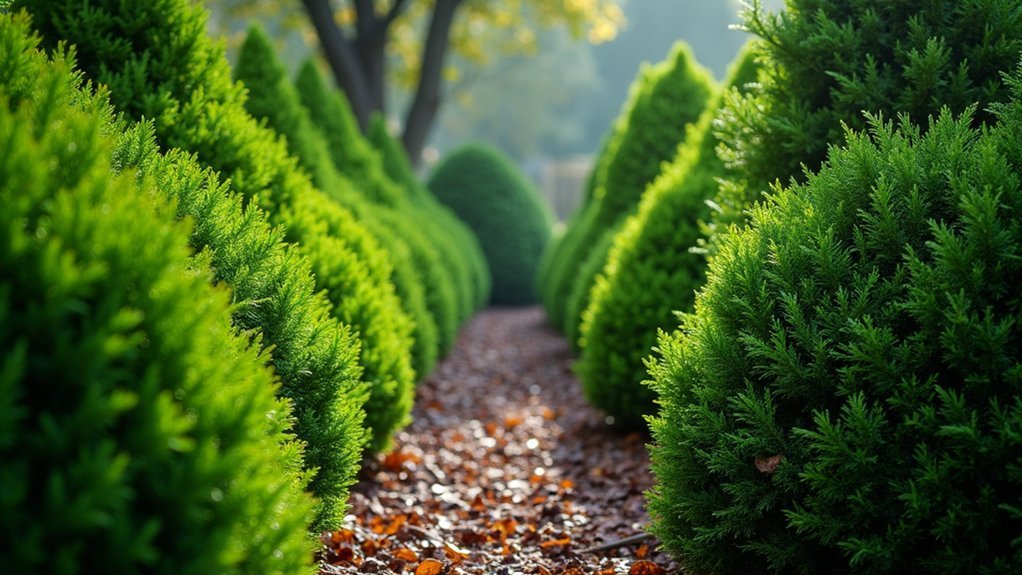 evergreen shrubs for northern shade