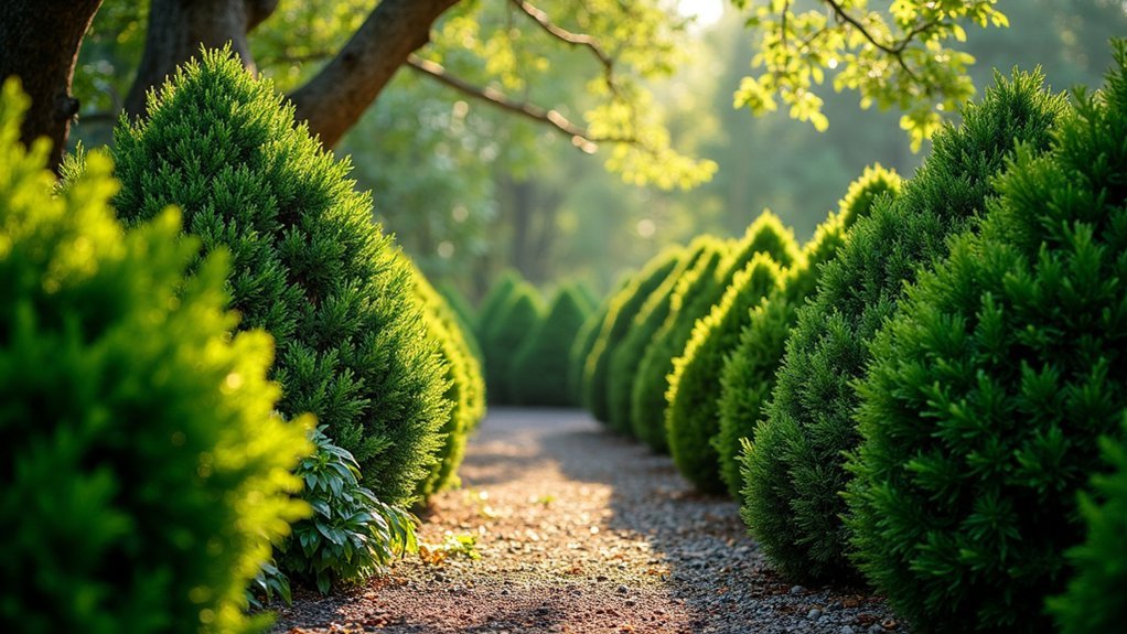 evergreen shrubs for shade