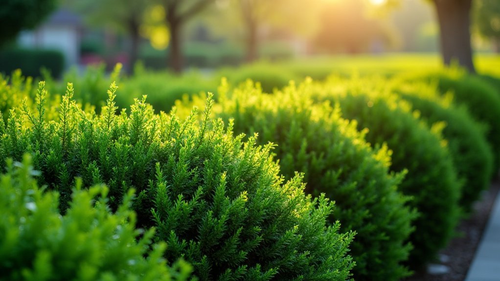 evergreen shrubs sequester carbon