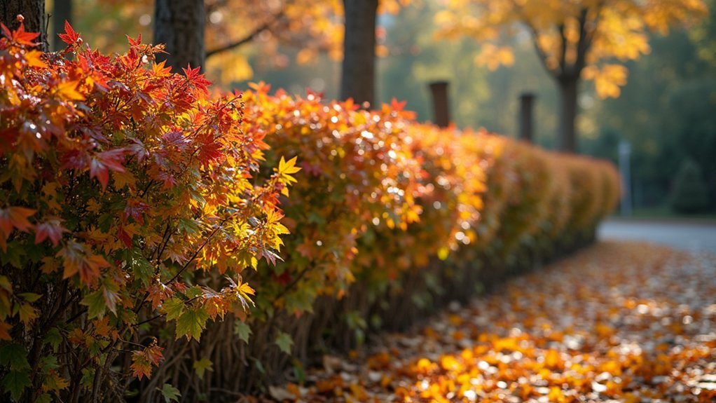 fall living fence maintenance