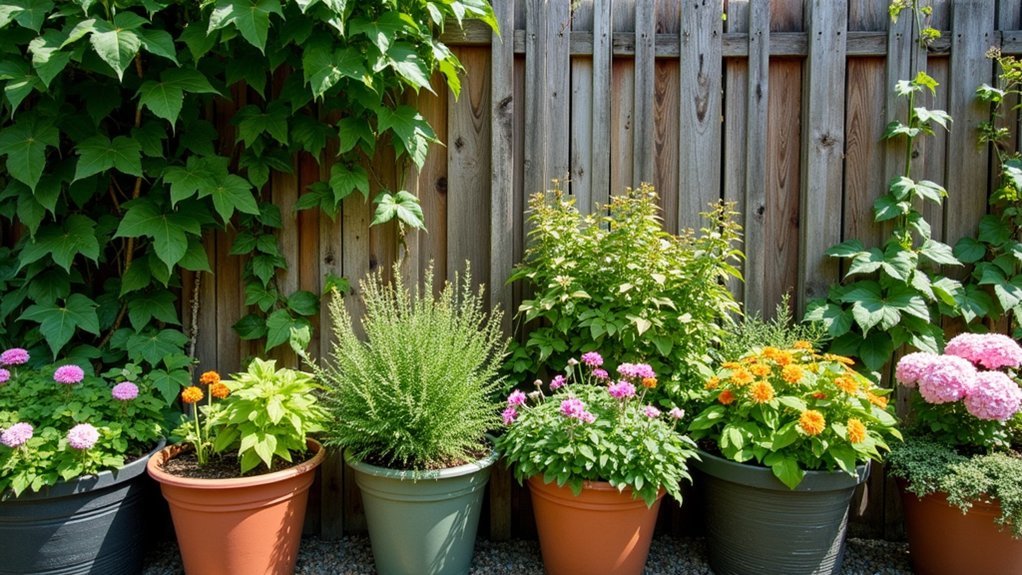 fence line microclimate gardening