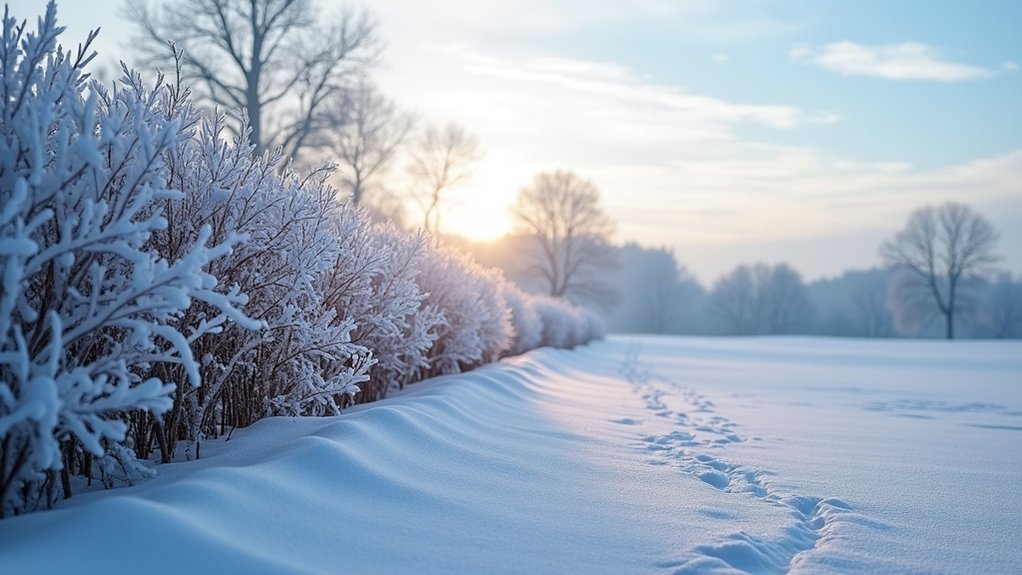 flexible hedges for winter resilience