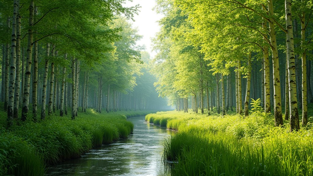 flood resistant boundary trees
