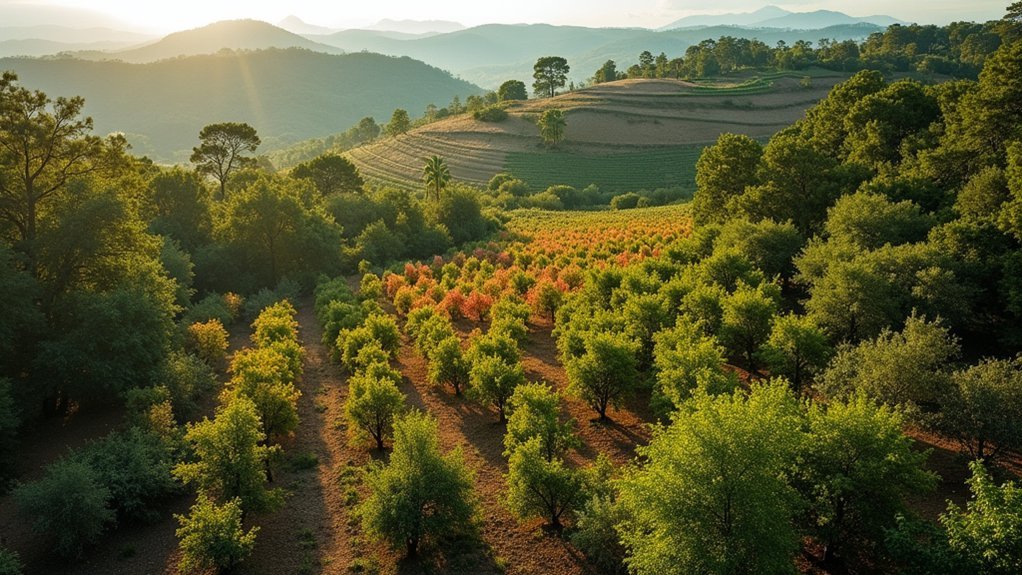 fruiting windbreak barrier systems
