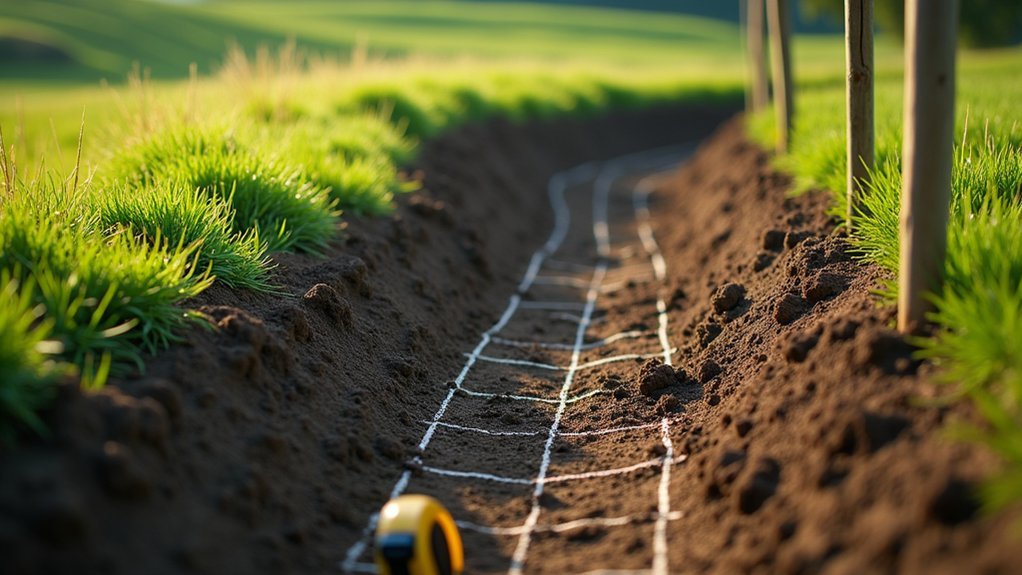ground preparation and marking