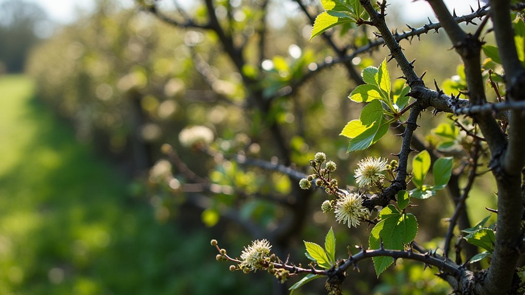 hawthorn hedgerows as barriers