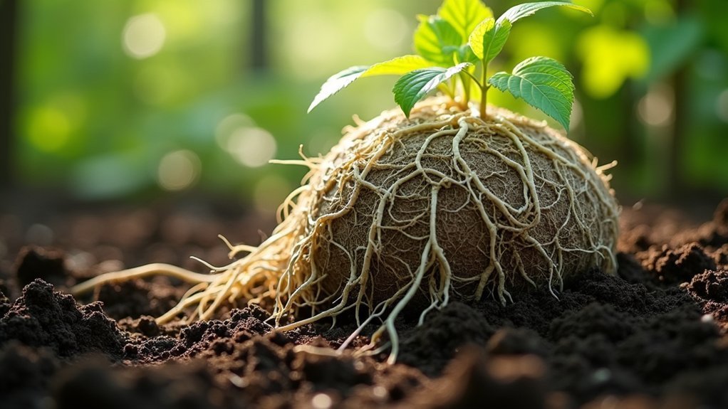healthy root ball integrity