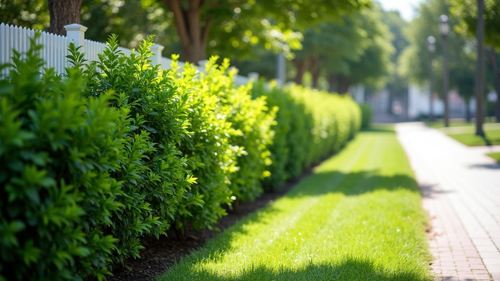 hedge height and width restrictions