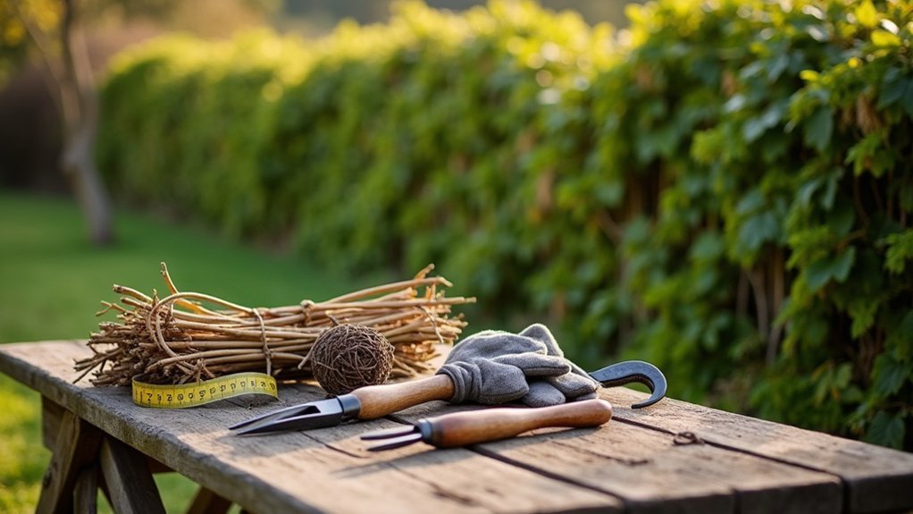 hedge laying tools needed