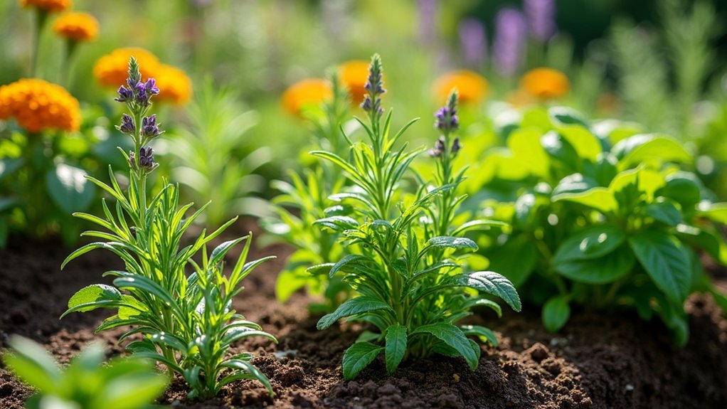 herbs repel pests naturally