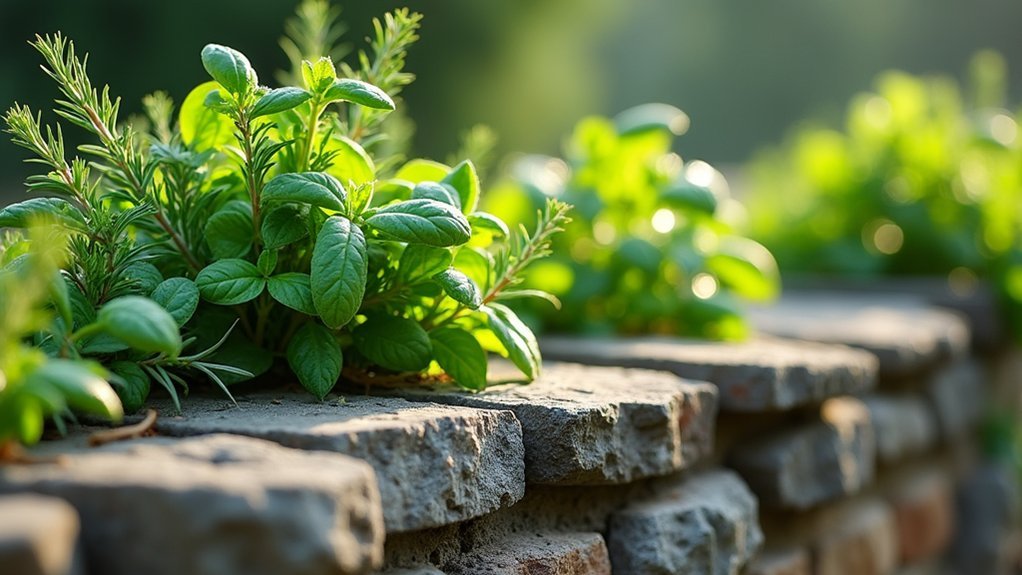 herbs thrive in microclimates