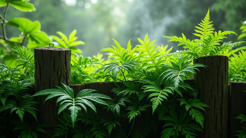 humidity influences plant selection