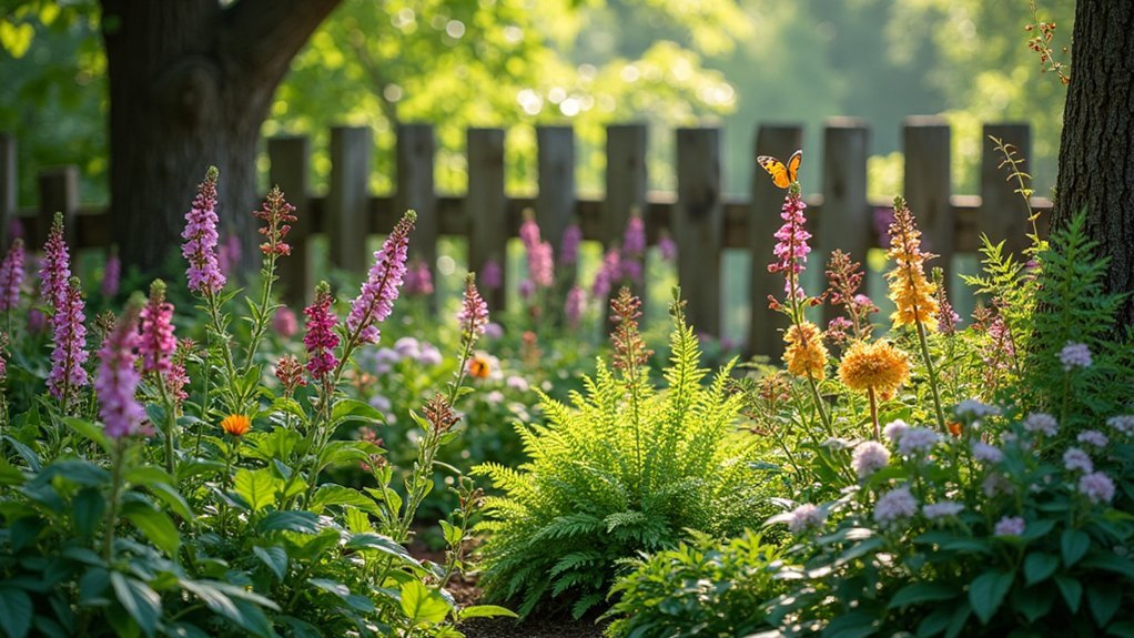 layered diverse pollinator fence design