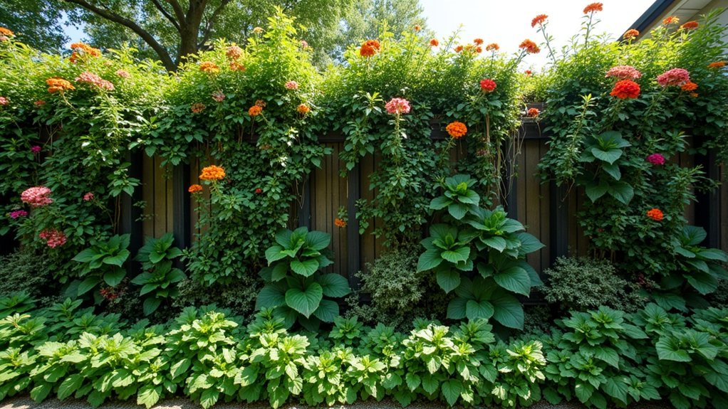 layered plant fence strategy