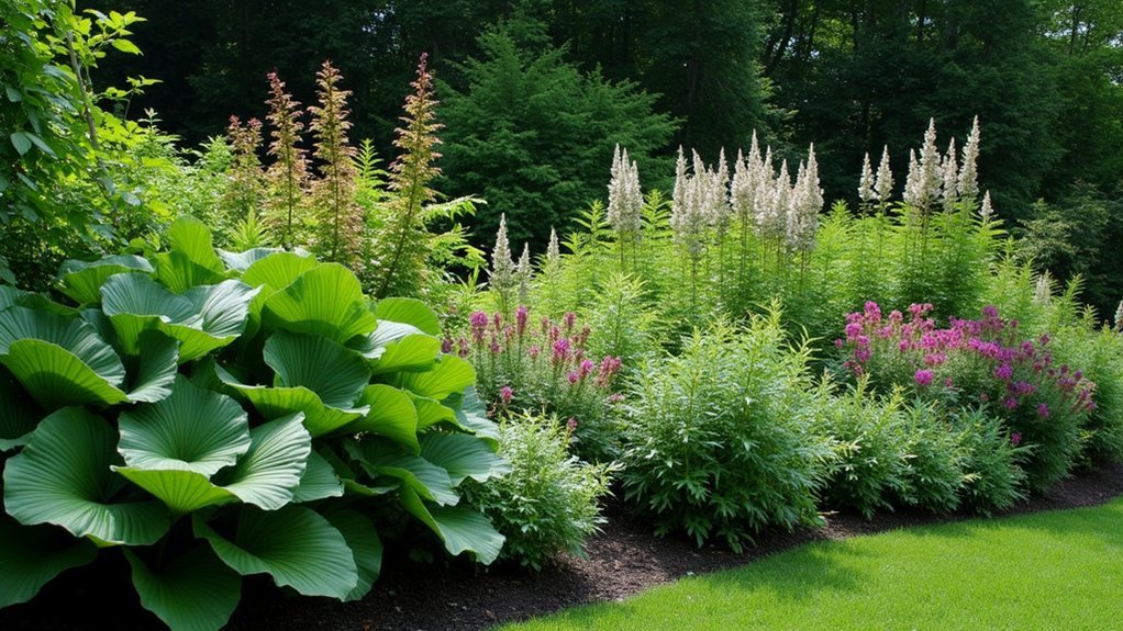 layered shade plantings strategy