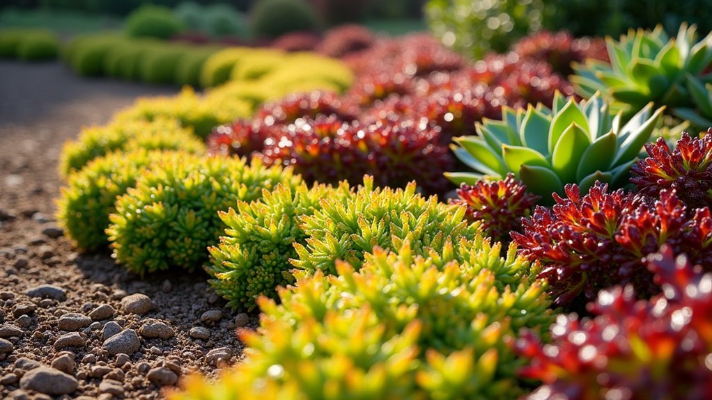 low maintenance sedum groundcovers