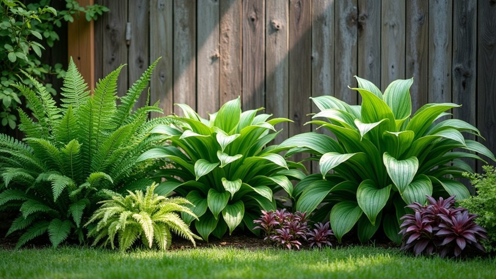 3 Best Low-Maintenance Plants for Shade Fences