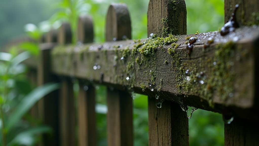 moisture management for fences