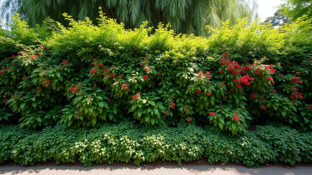 multi layered carbon capture fences