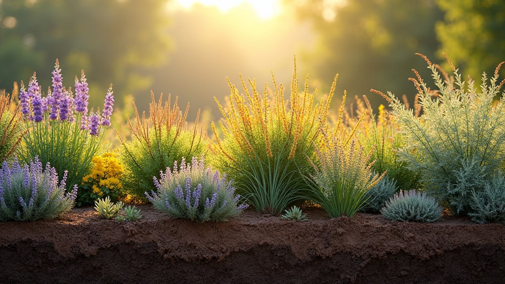 multi layered hedgerow design