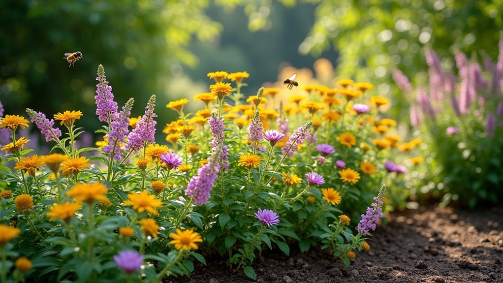 native shrubs attract pollinators