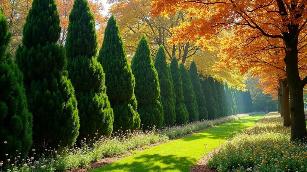 natural fence plant options