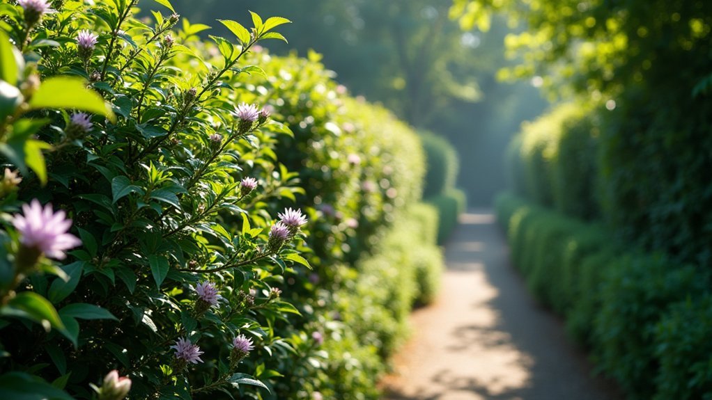 non toxic intruder deterrent hedges
