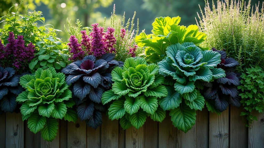 ornamental edible garden design