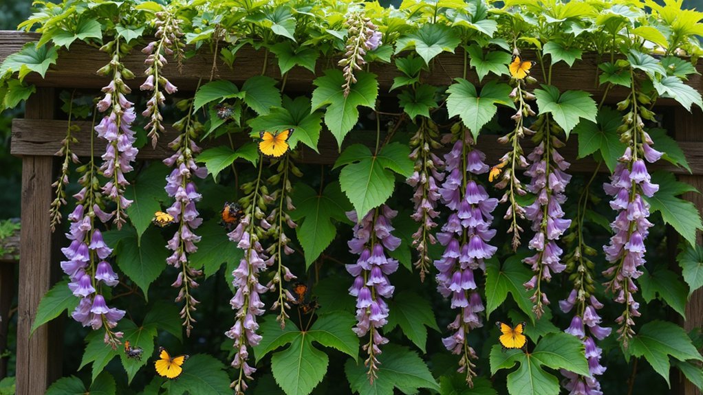 pollinator friendly climbing plants