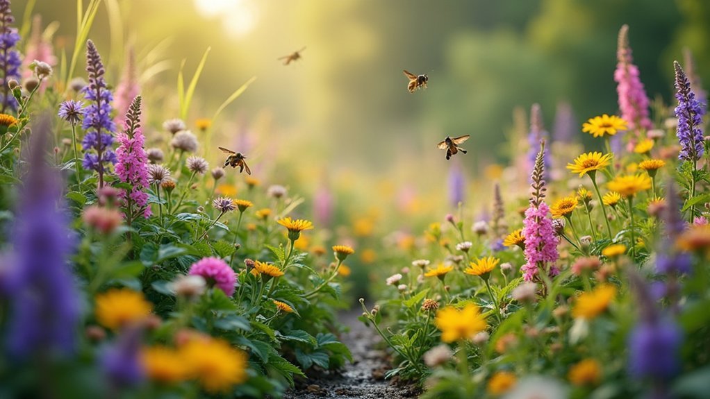 pollinator friendly flowering plants