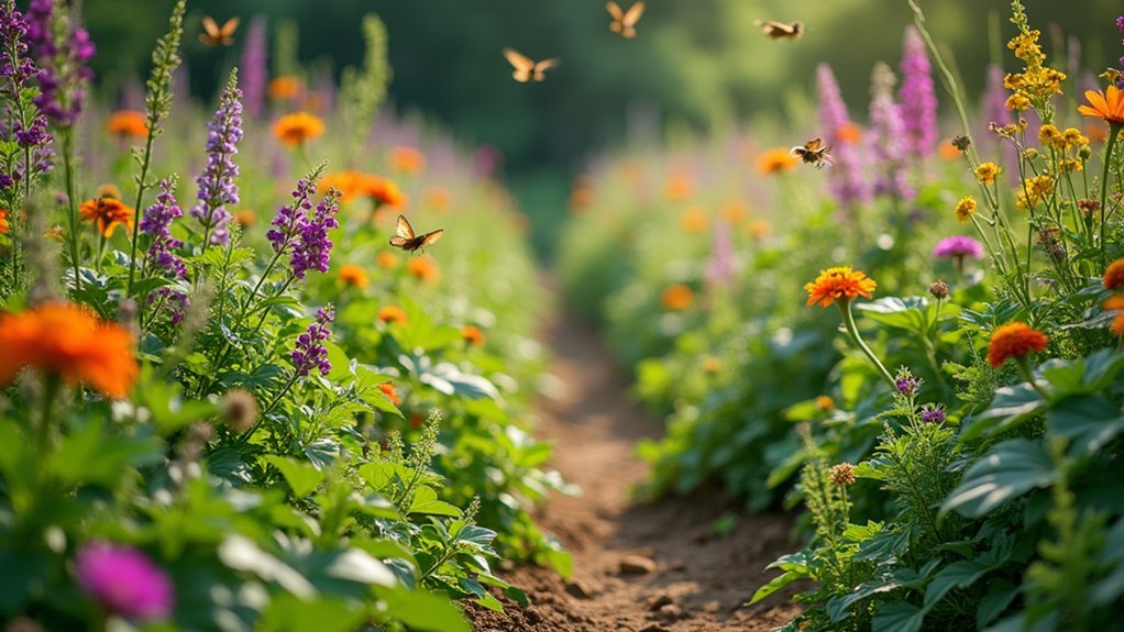 pollinator friendly garden design