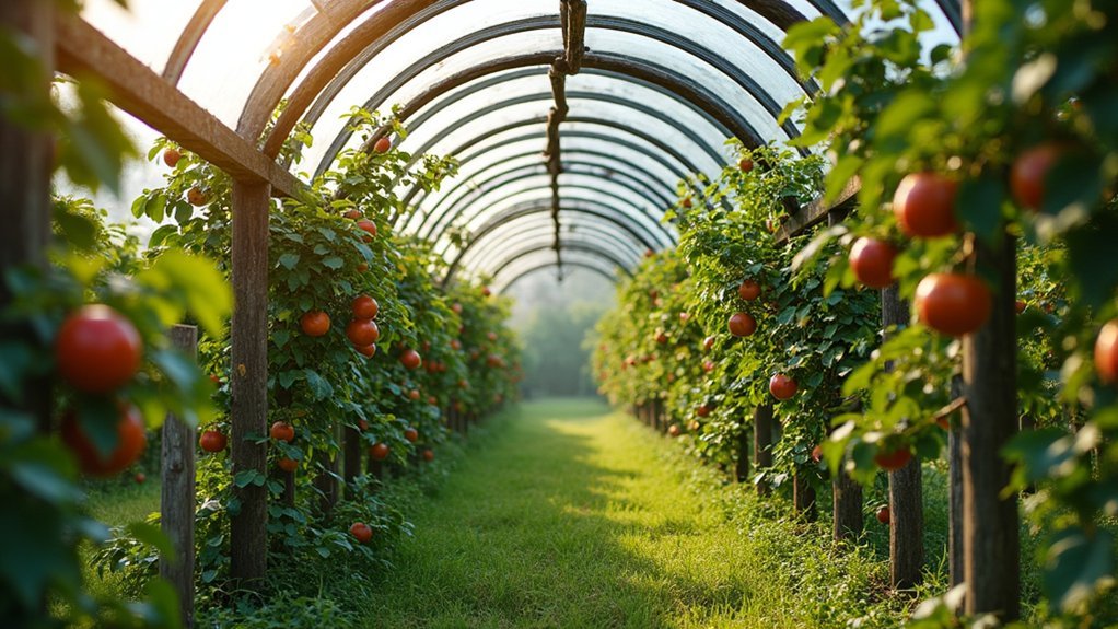 protecting espalier fruit trees
