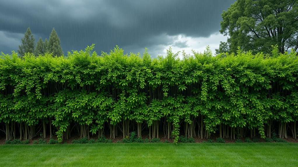 resilient multi layered living fences