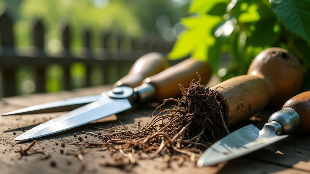 root pruning tool techniques