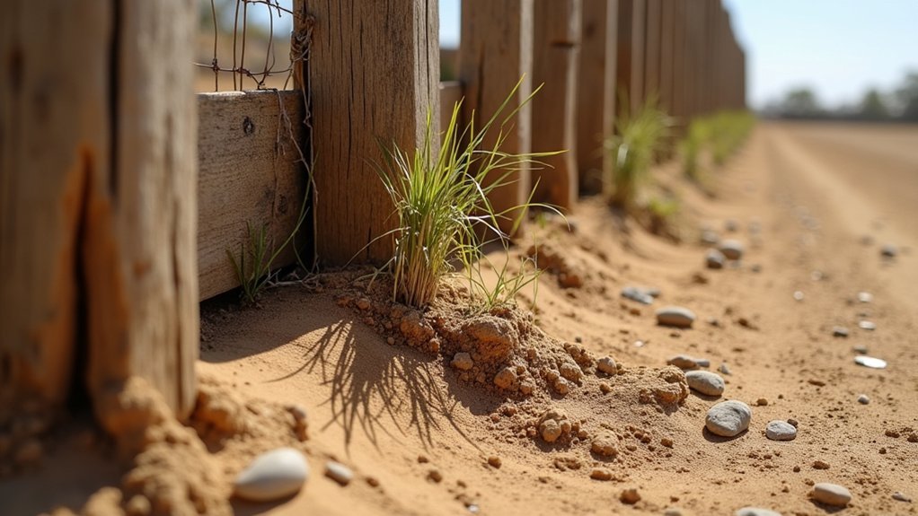 safeguard fence roots drought