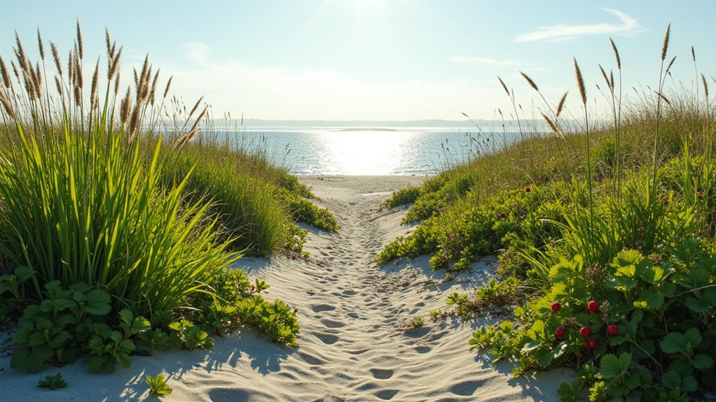 salt tolerant coastal plant species