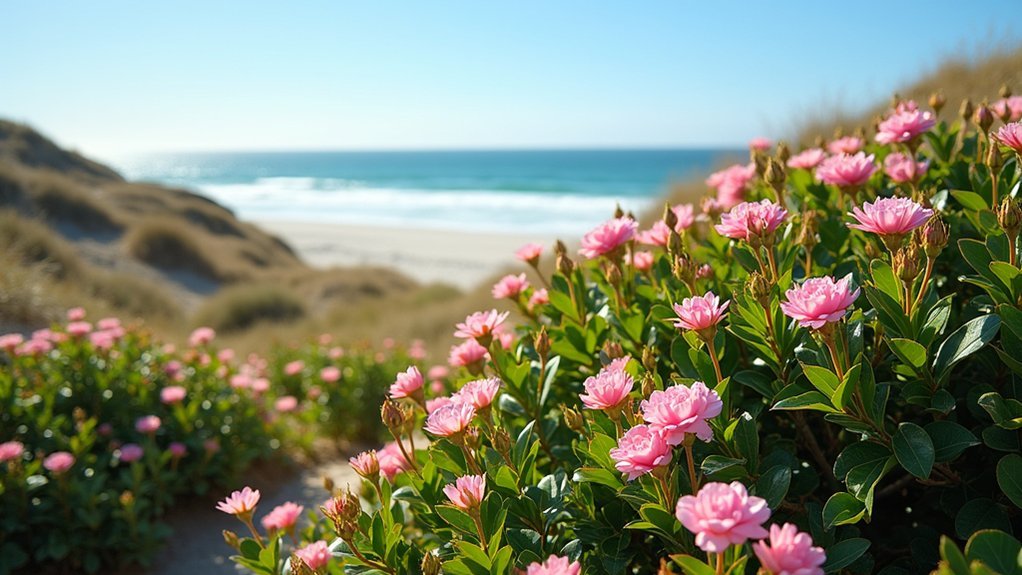 salt tolerant coastal shrubbery