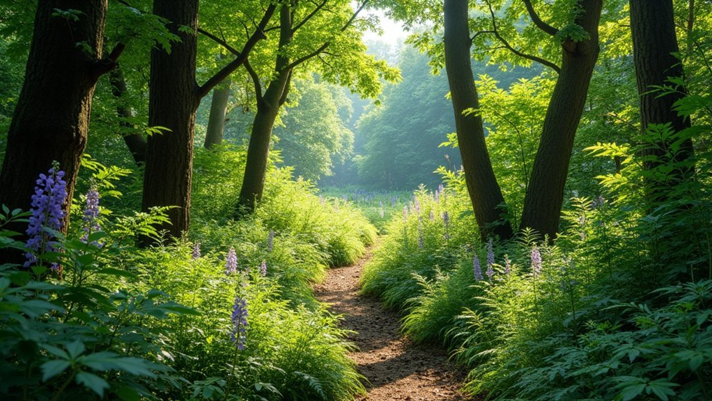 Woodland Edge Plants for Seamless Privacy Borders