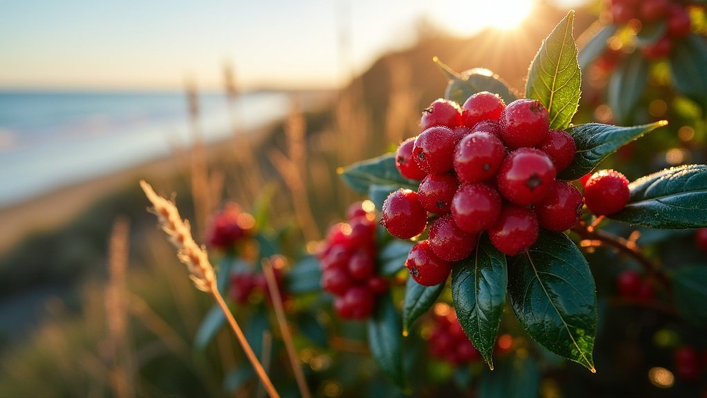 seasonal coastal garden interest