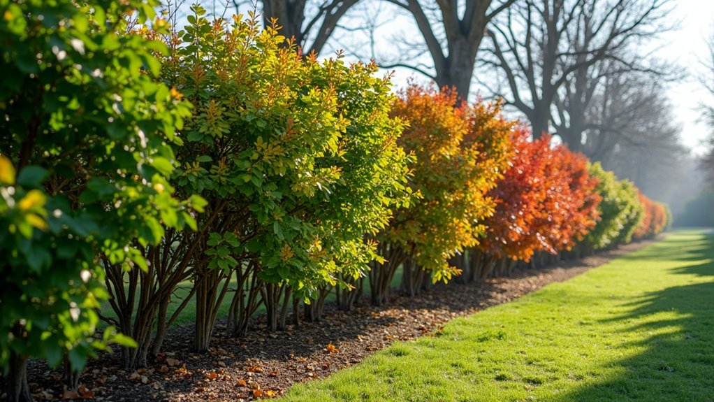 seasonal maintenance of hedges