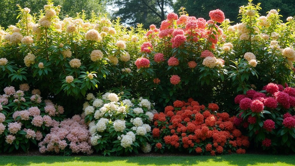seasonal shrub planting strategy